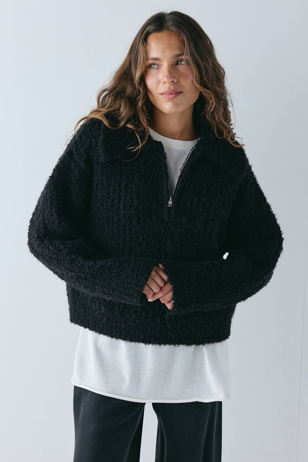 Deana Knit Jumper Black 