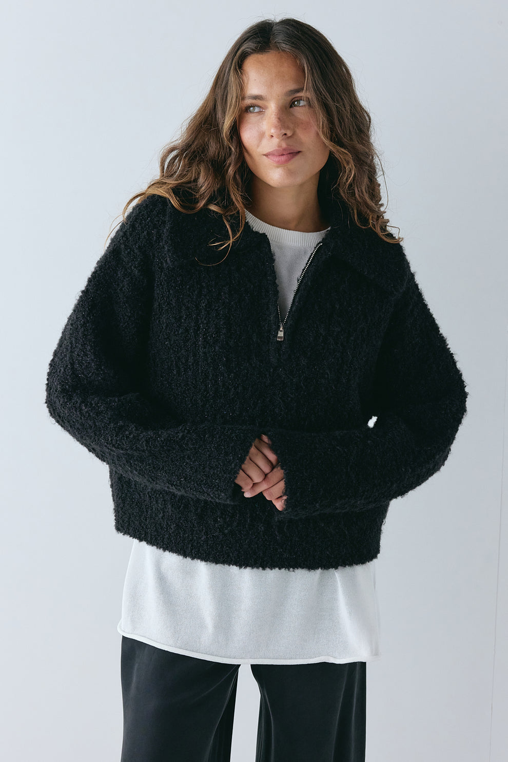 Deana Knit Jumper Black 