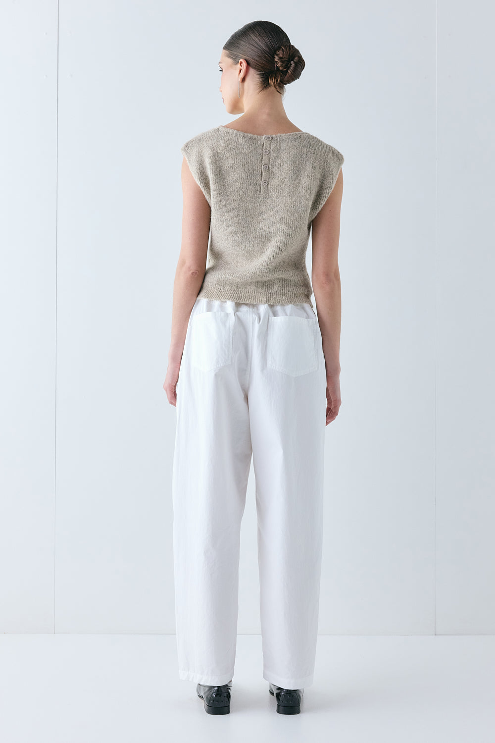 Greta Knit Top Oat 