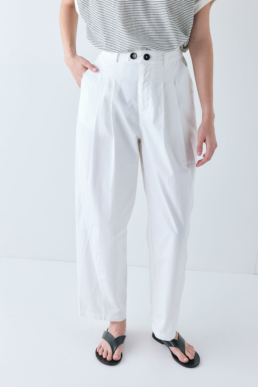 Arlo Trousers White