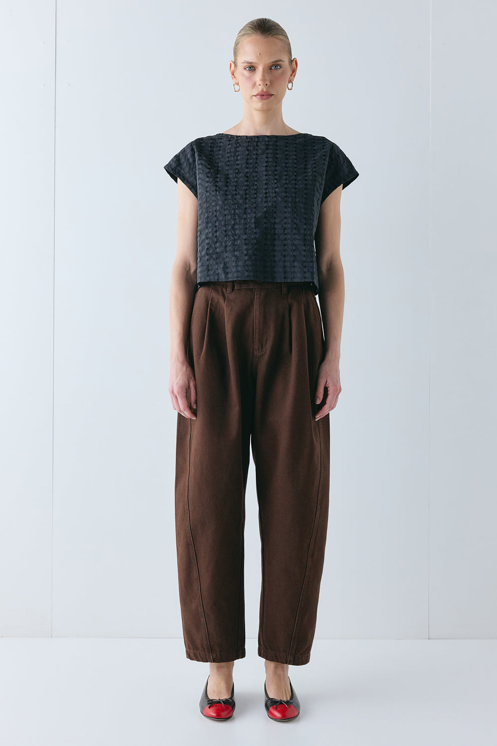Margot Trousers Chocolate - size:Karolina:AU 6 / US 2