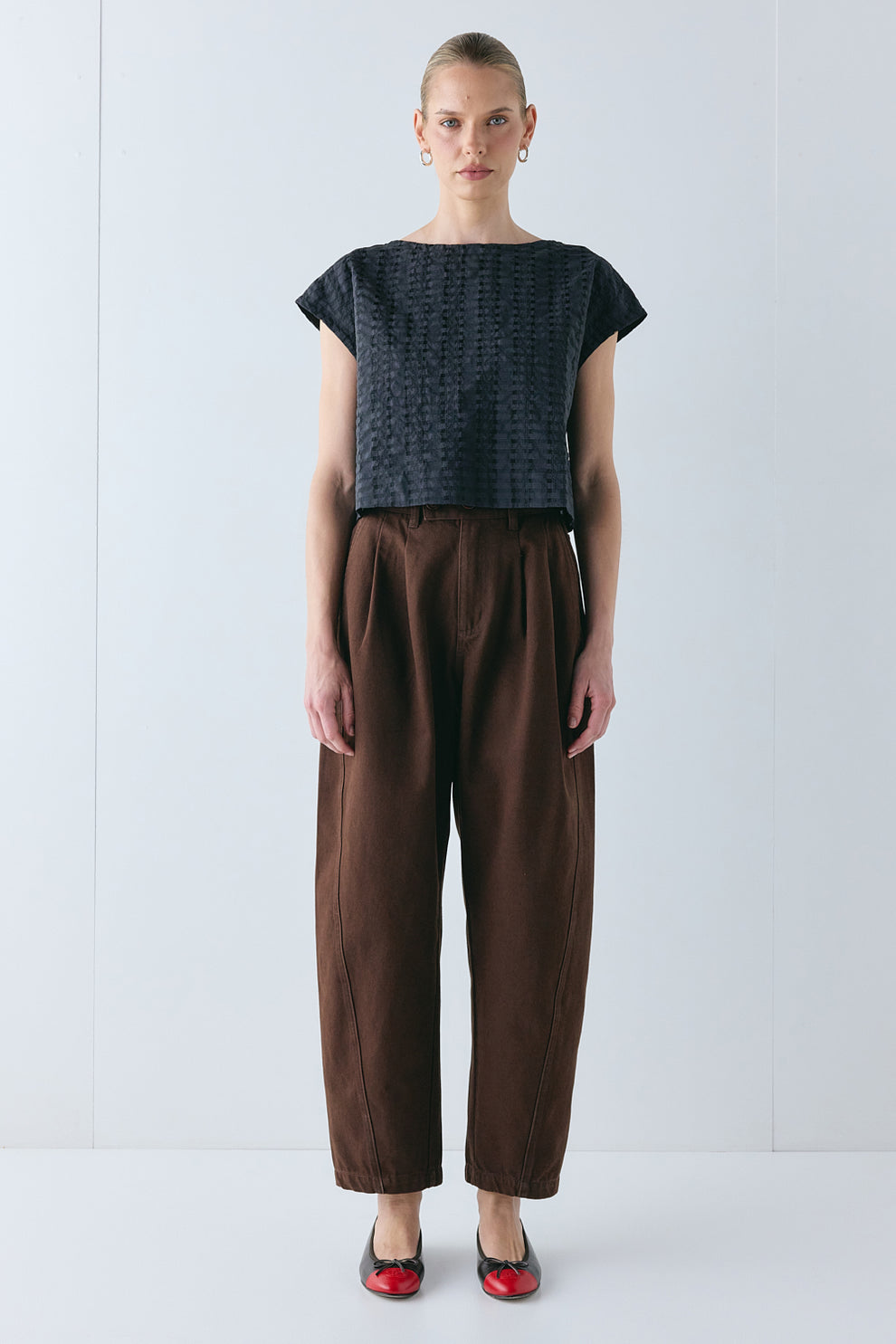Margot Trousers Chocolate - size:Karolina:AU 6 / US 2