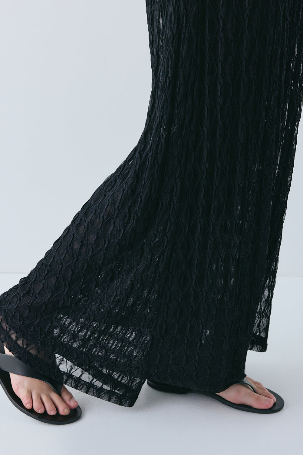 Suki Sheer Pants Black