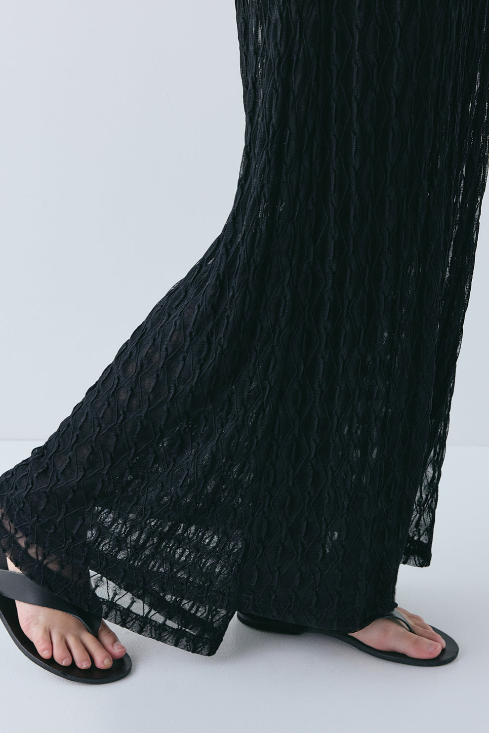 Suki Sheer Pants Black