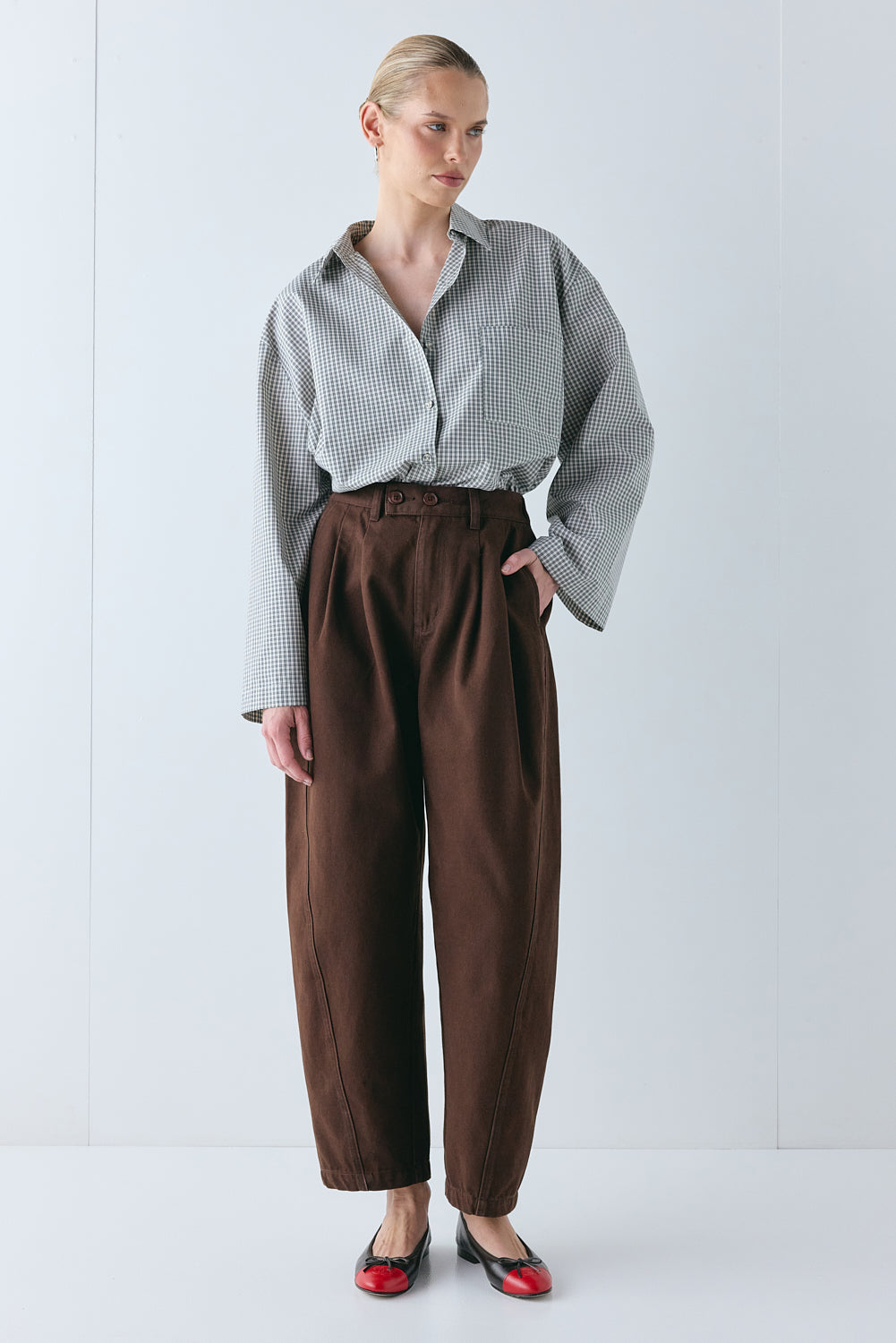 Margot Trousers Chocolate