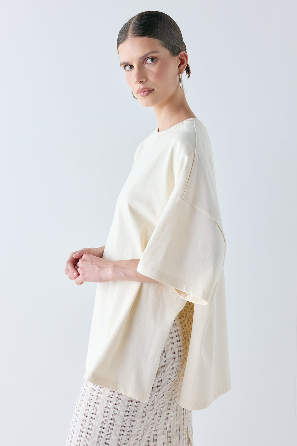 Hudson Tee Cream - size:Miah:AU 6 / US 2