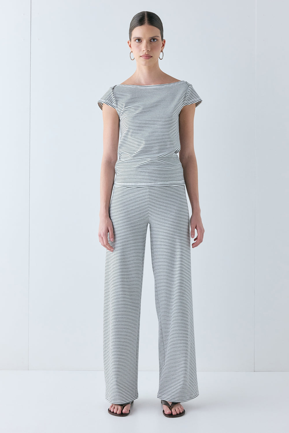 Macy Pants Black Stripe - size:Miah:AU 6 / US 2