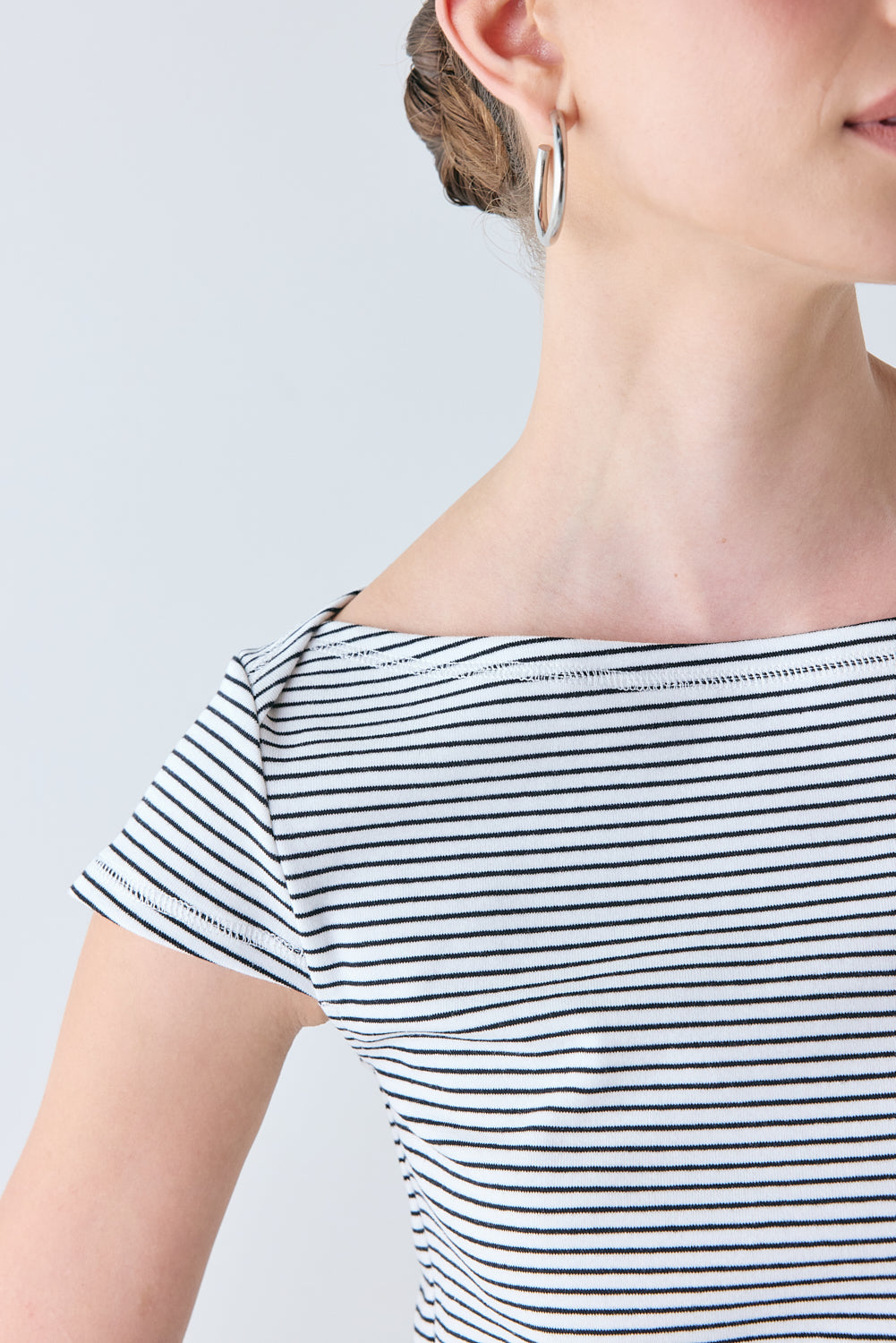 Kaia Top Black Stripe