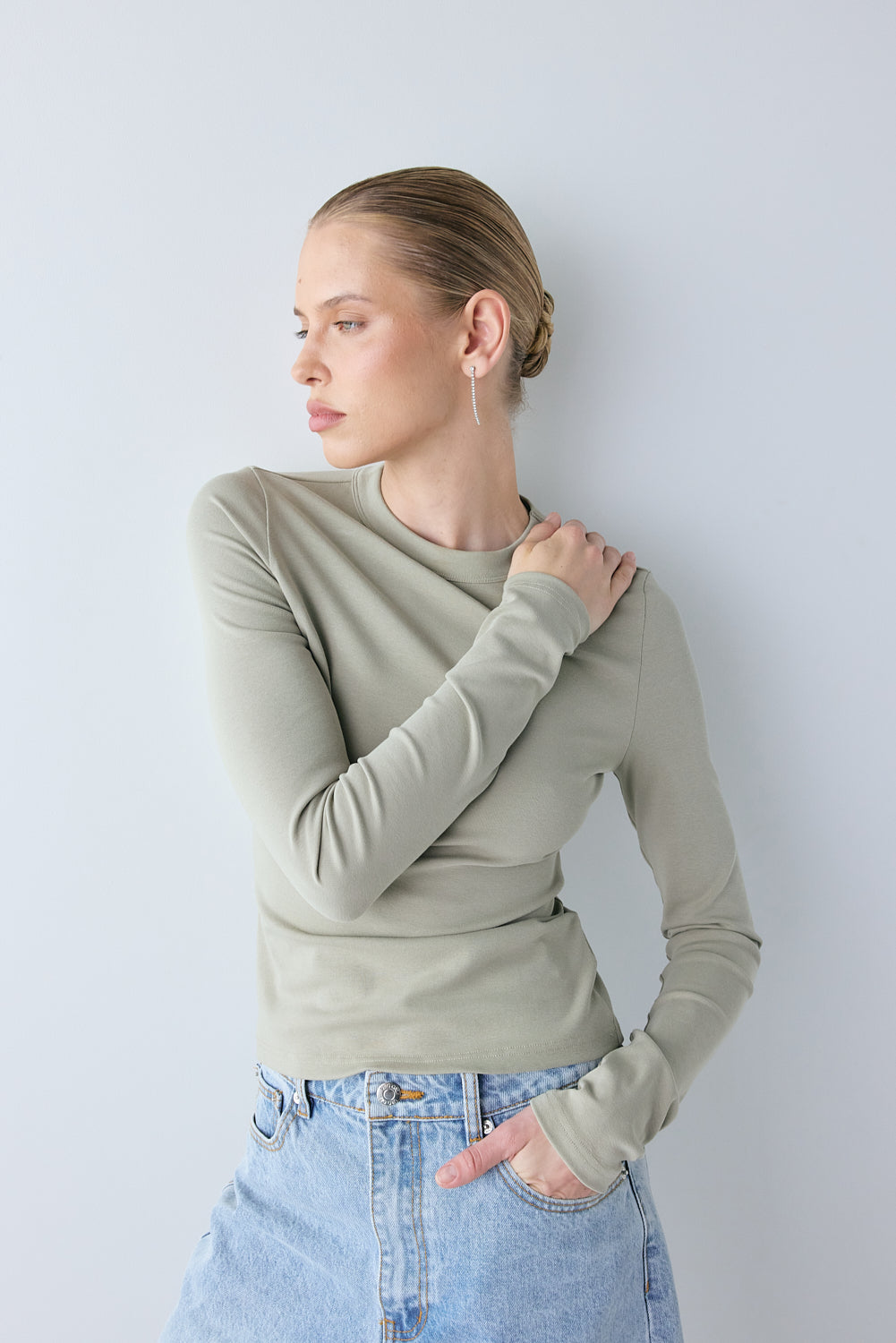 Bailey Top Olive