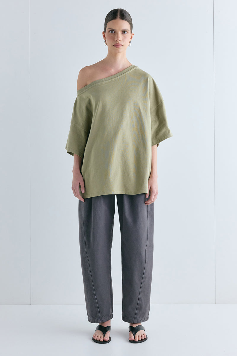 Blake Tee Olive - size:Miah:AU 6 / US 2