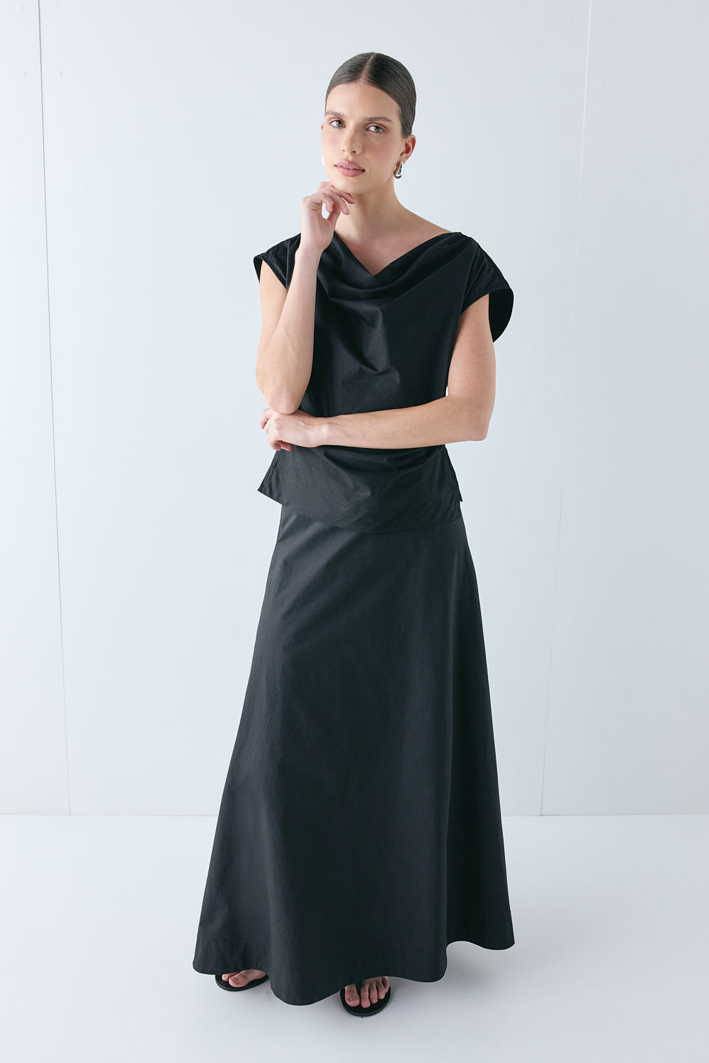 Jasmin Maxi Skirt Black