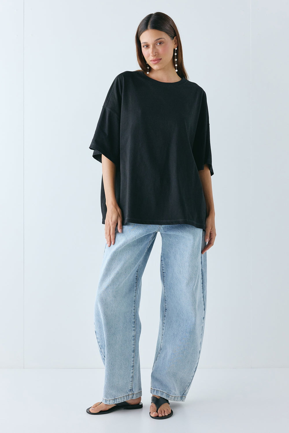 Willow Organic Tee Black