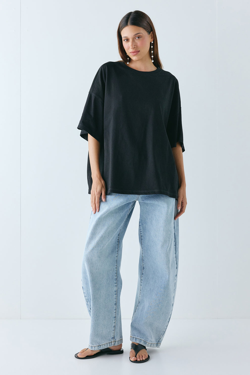 Willow Organic Tee Black