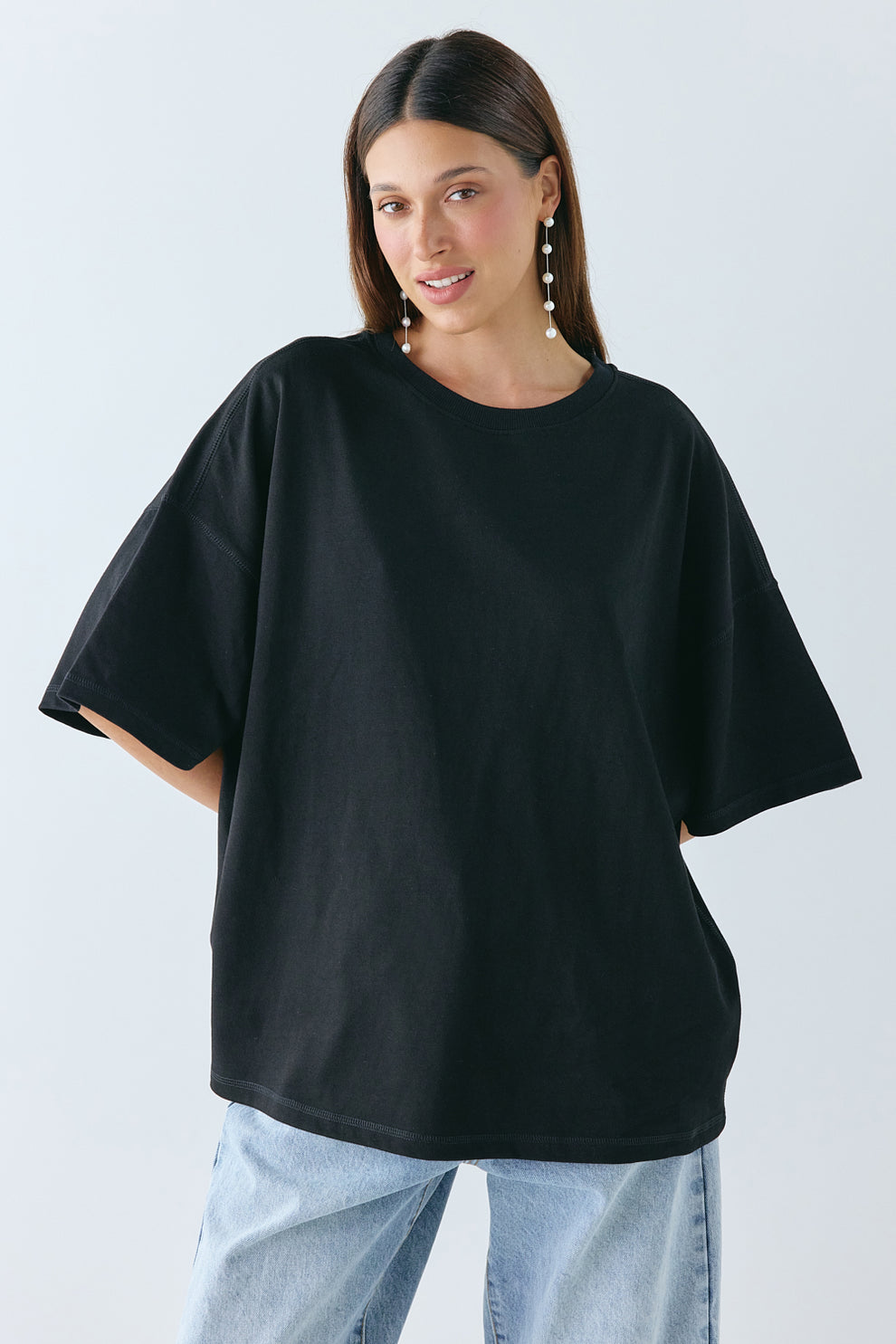 Willow Organic Tee Black