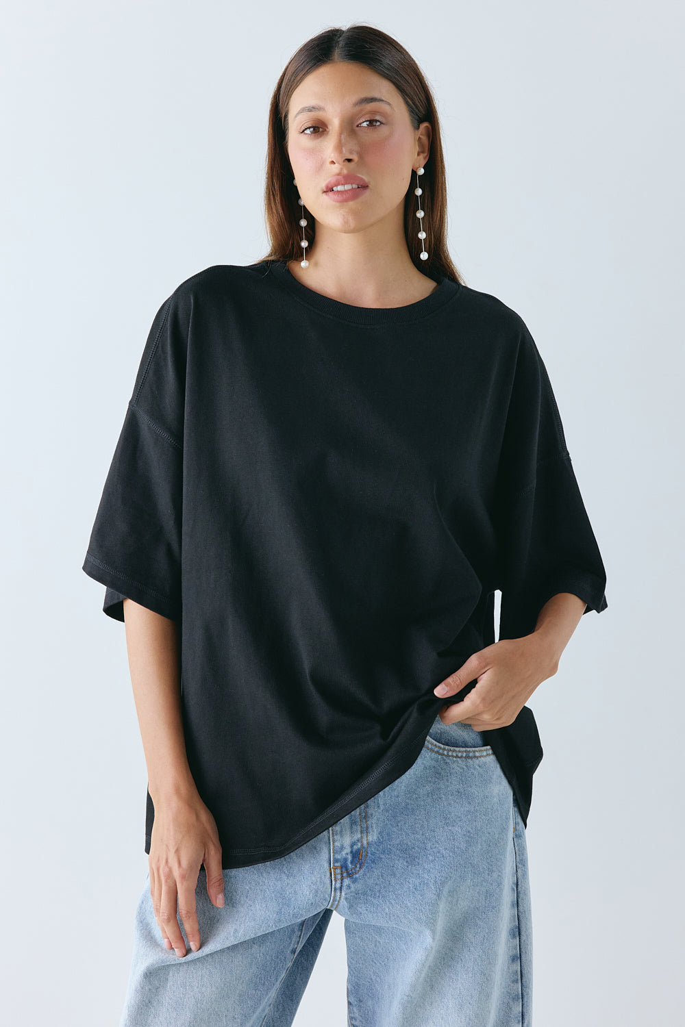 Willow Organic Tee Black