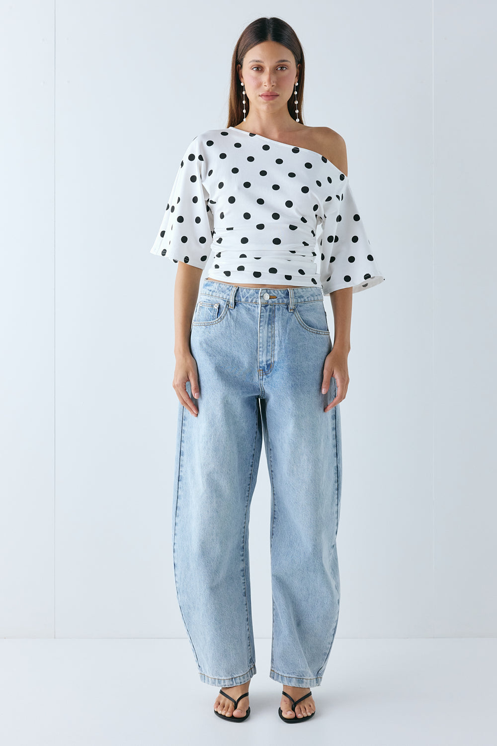 Tessa Top Polka Dot 