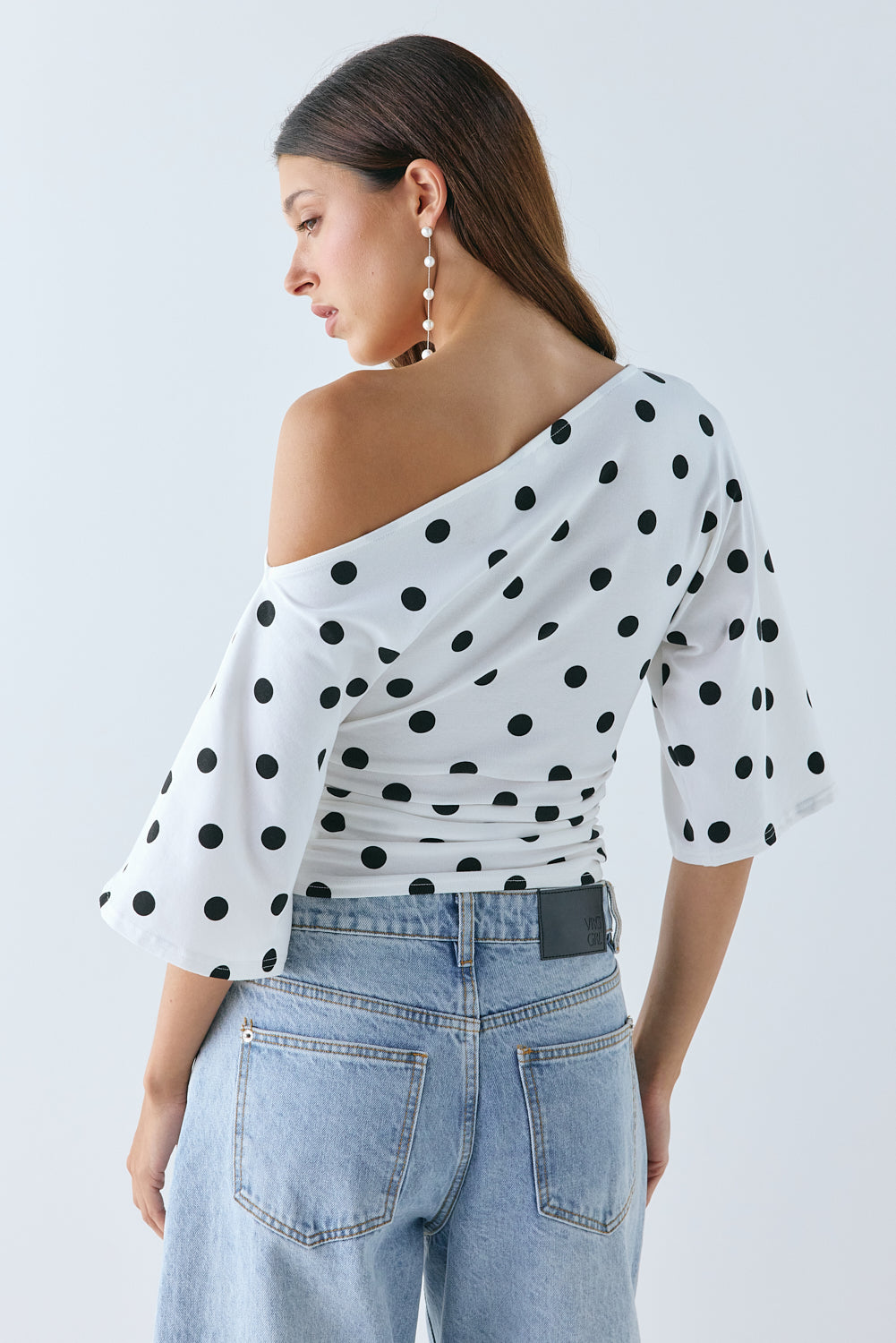 Tessa Top Polka Dot