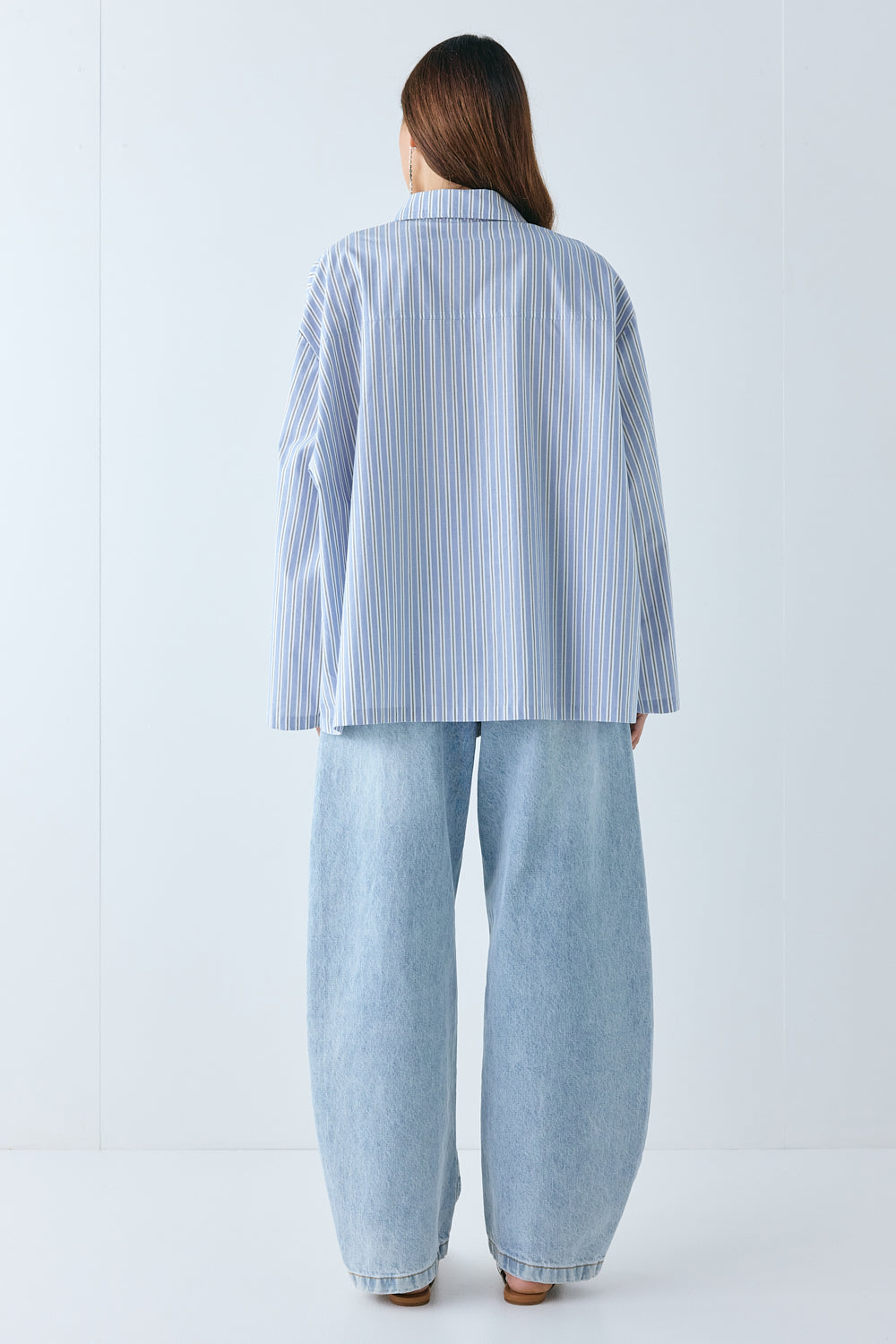 Vale Shirt Blue Stripe 