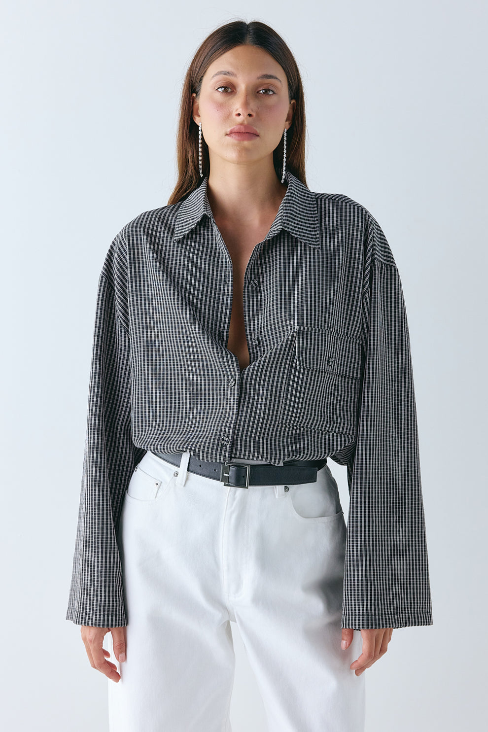 Vale Shirt Black Check