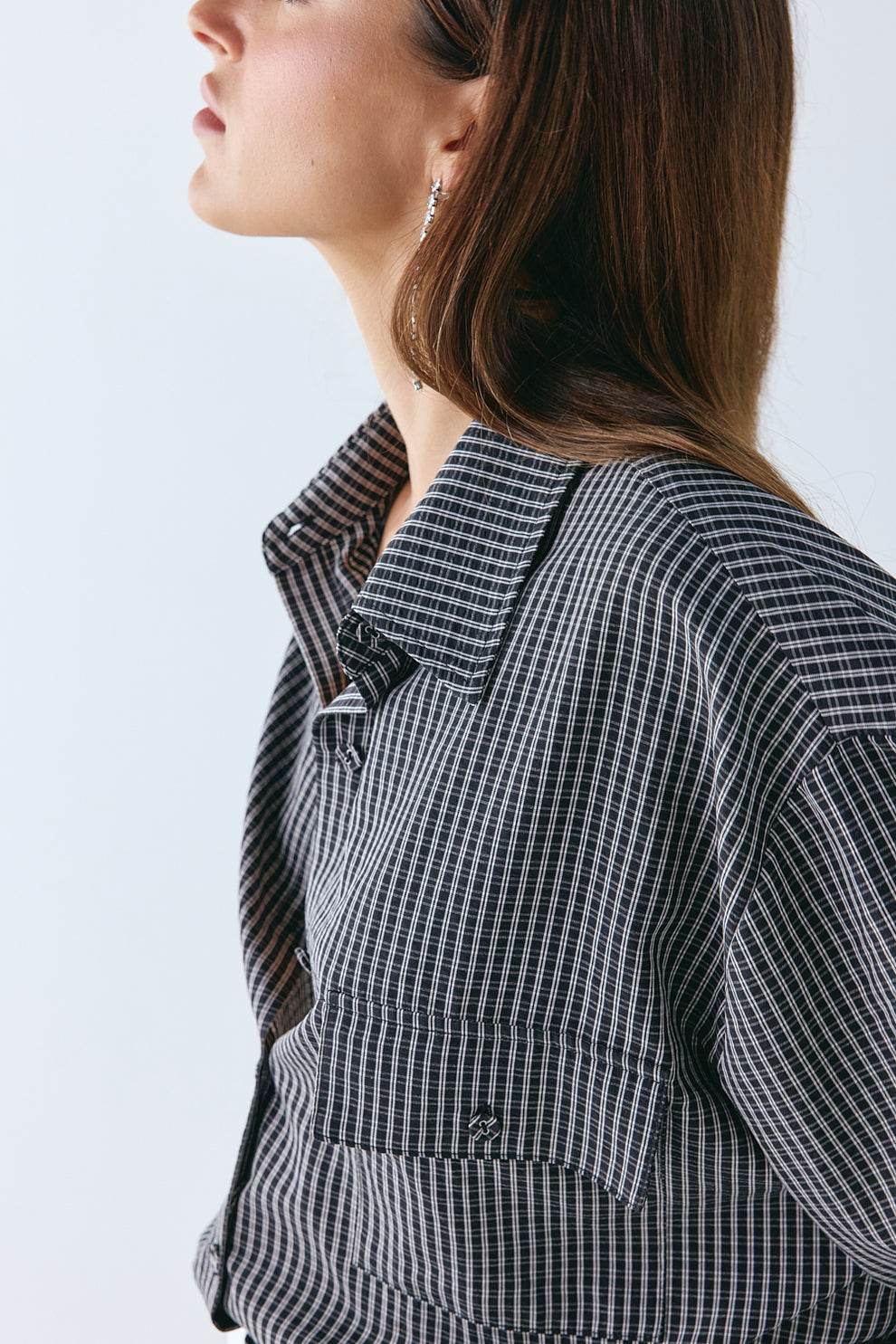 Vale Shirt Black Check