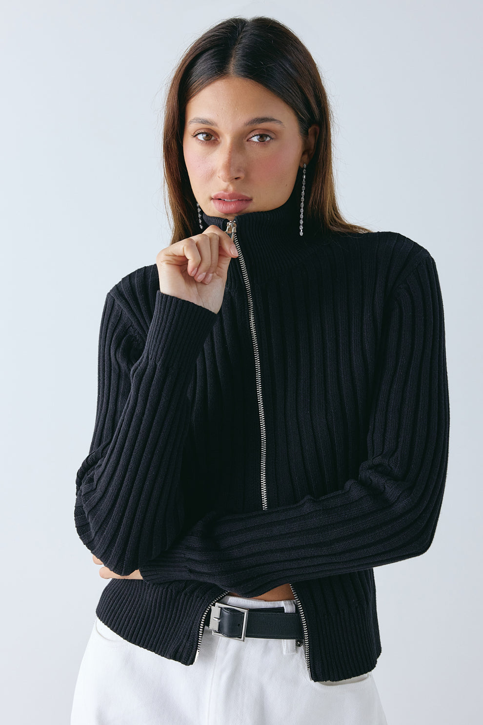 Mackenzie Knit Jumper Black