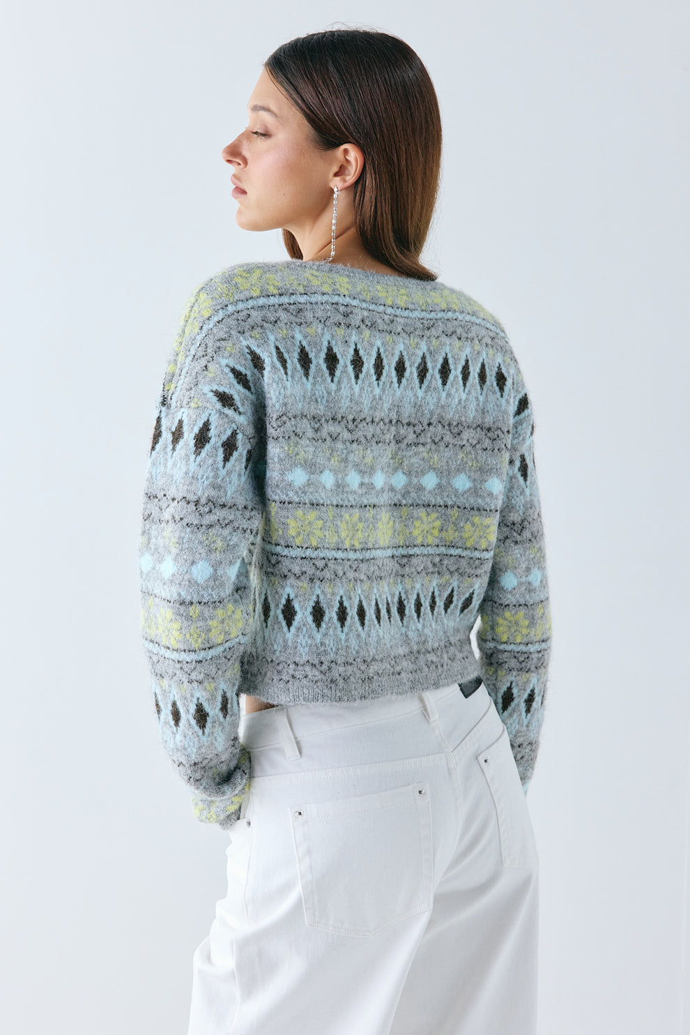 Jagger Knit Cardigan Grey