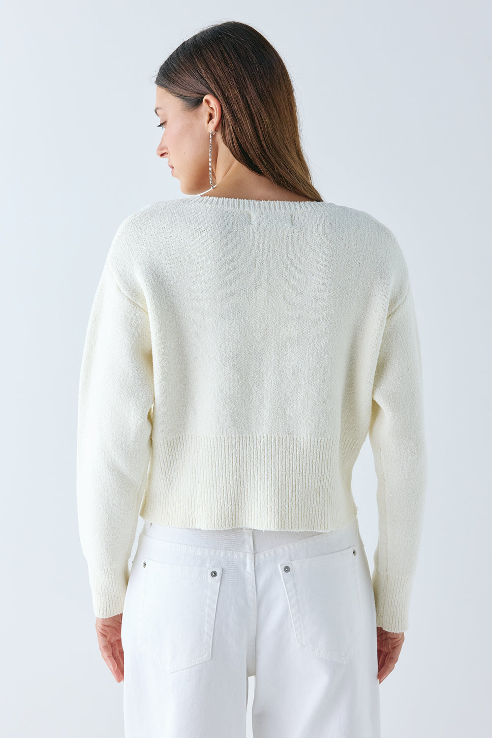 Minnie Knit Cardigan Cream