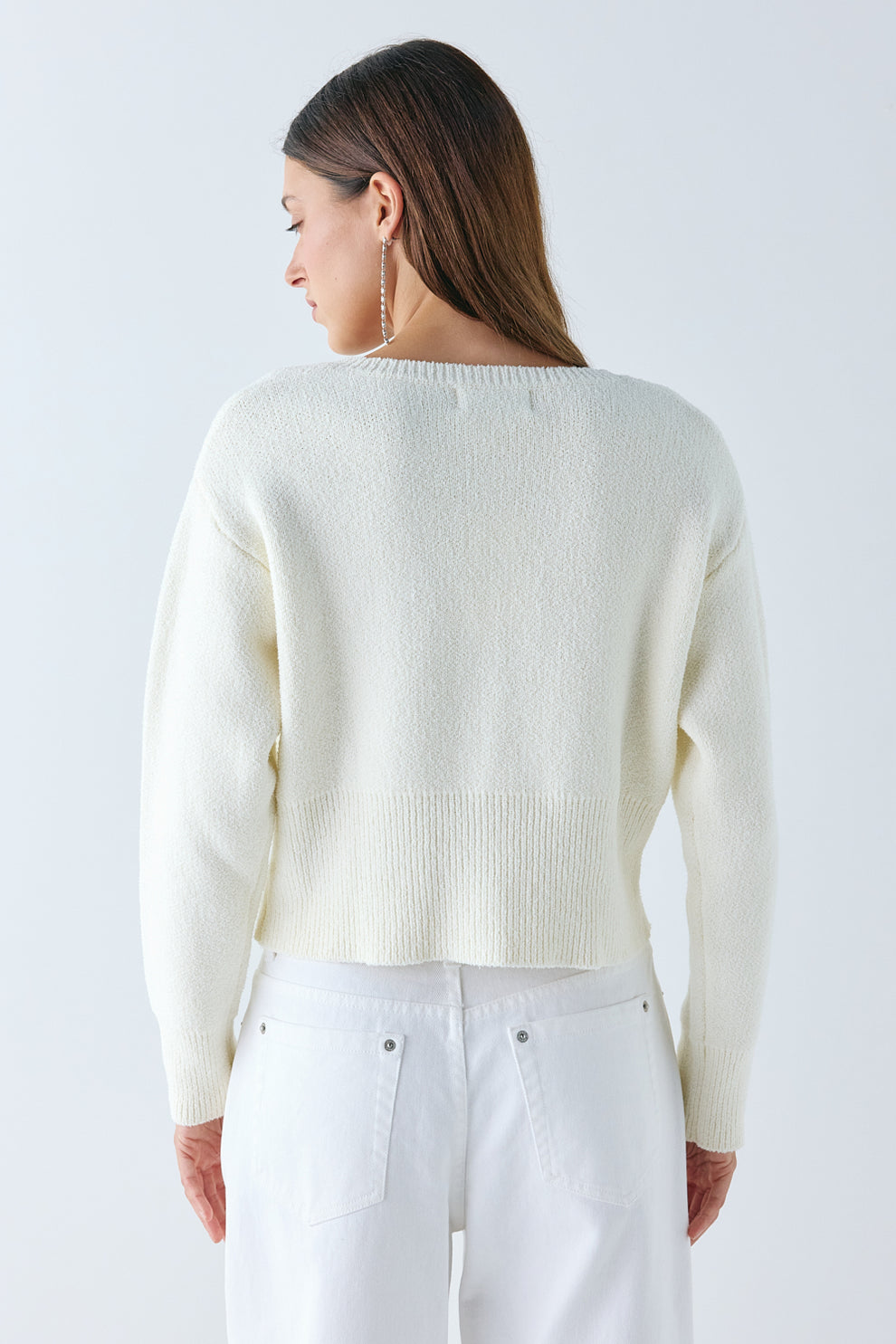 Minnie Knit Cardigan Cream