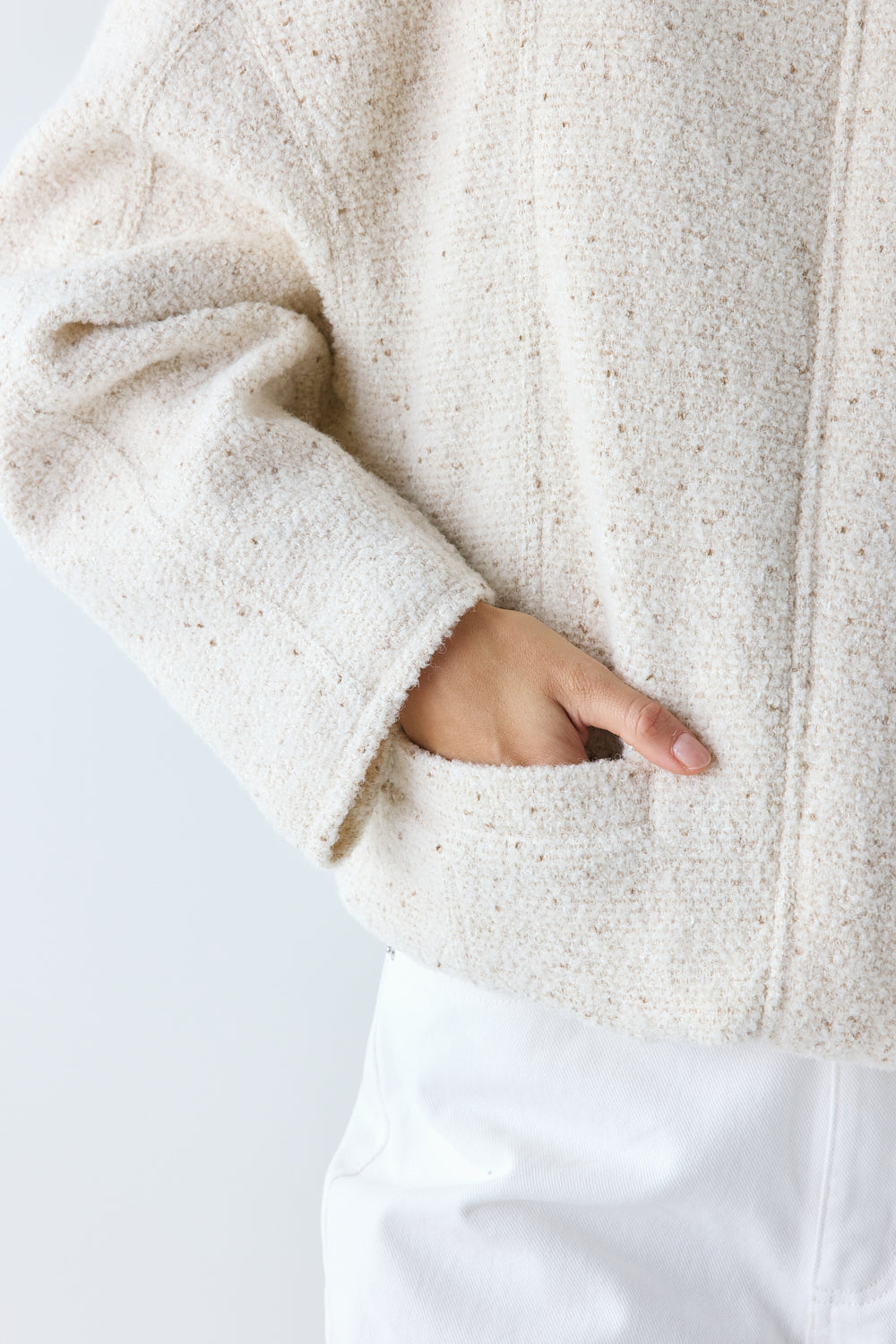 Lennon Bomber Jacket Cream