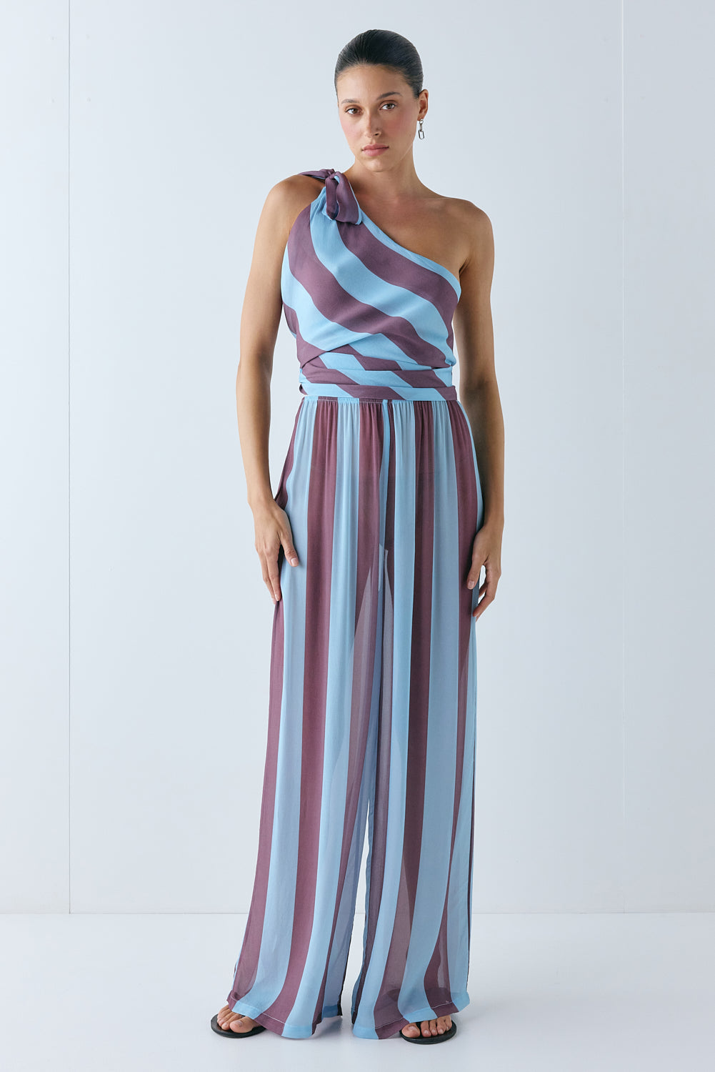 Celeste Top Mauve Stripe
