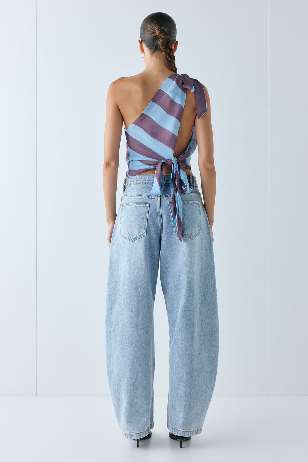 Celeste Top Mauve Stripe