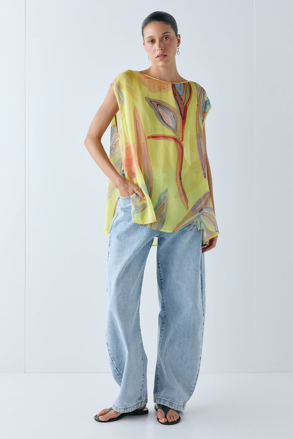 Solaire Sheer Top Anais 
