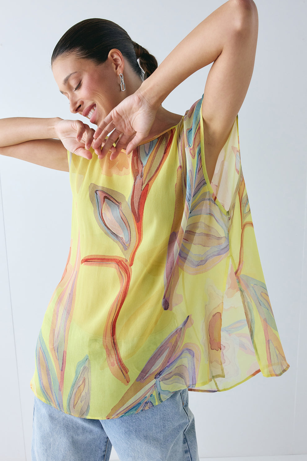 Solaire Sheer Top Anais 