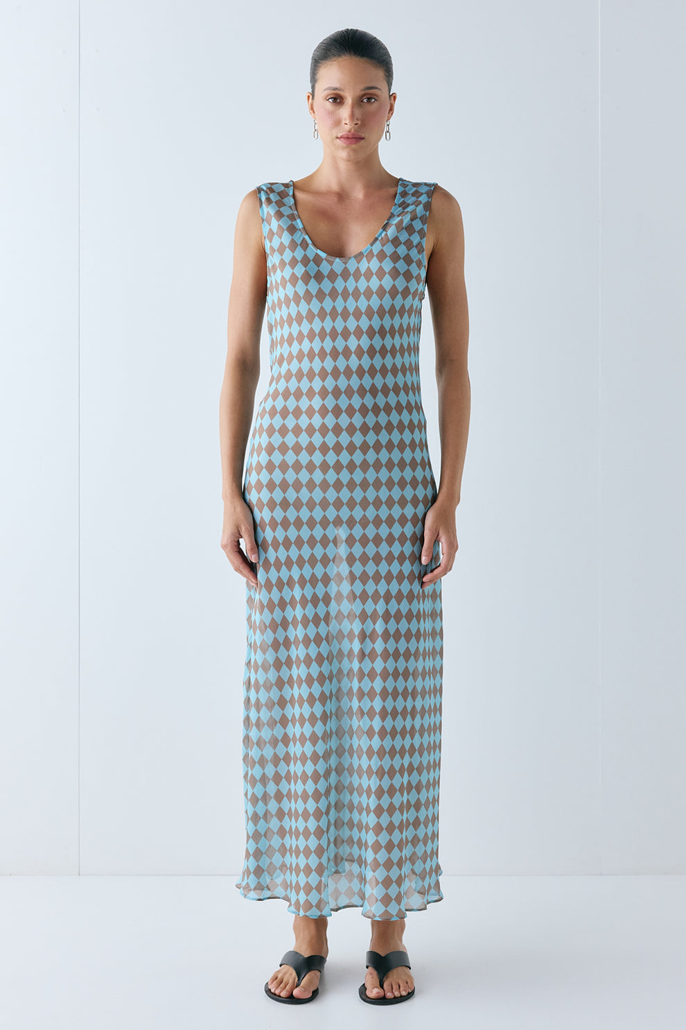 Alora Sheer Maxi Dress Anais - size:Nuria:AU 6 / US 2