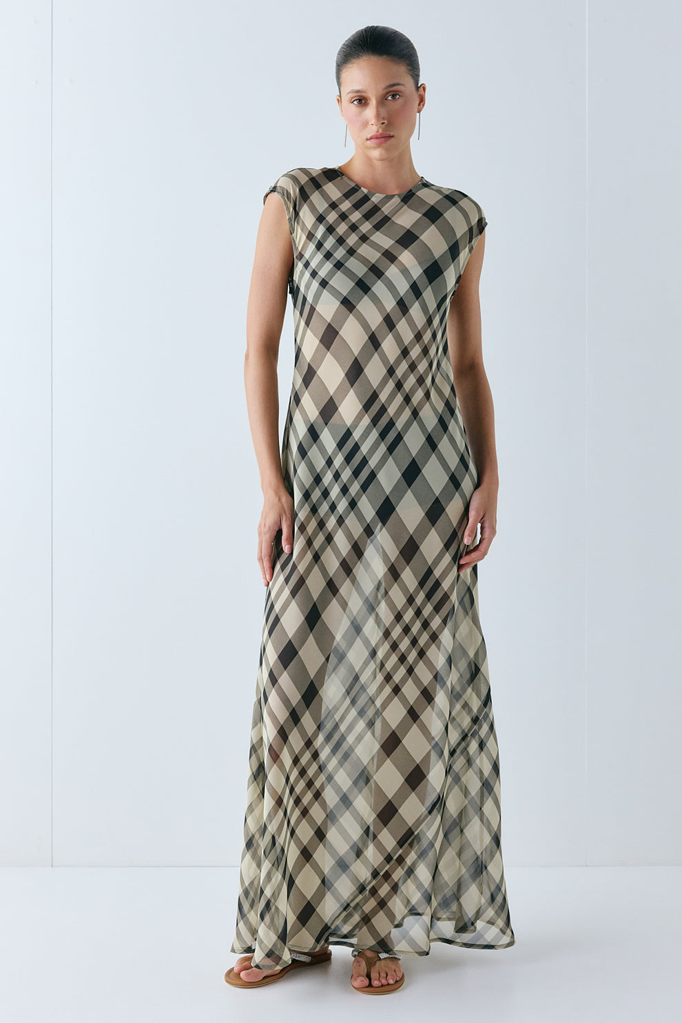 Grace Sheer Maxi Dress Claudie - size:Nuria:AU 6 / US 2