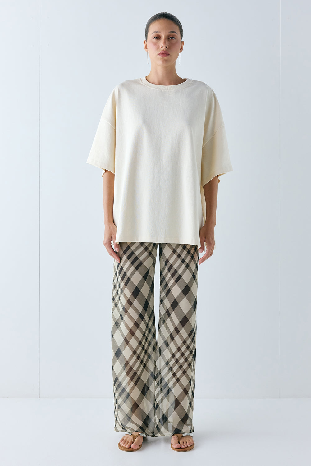 Hudson Tee Cream - size:Nuria:AU 6 / US 2