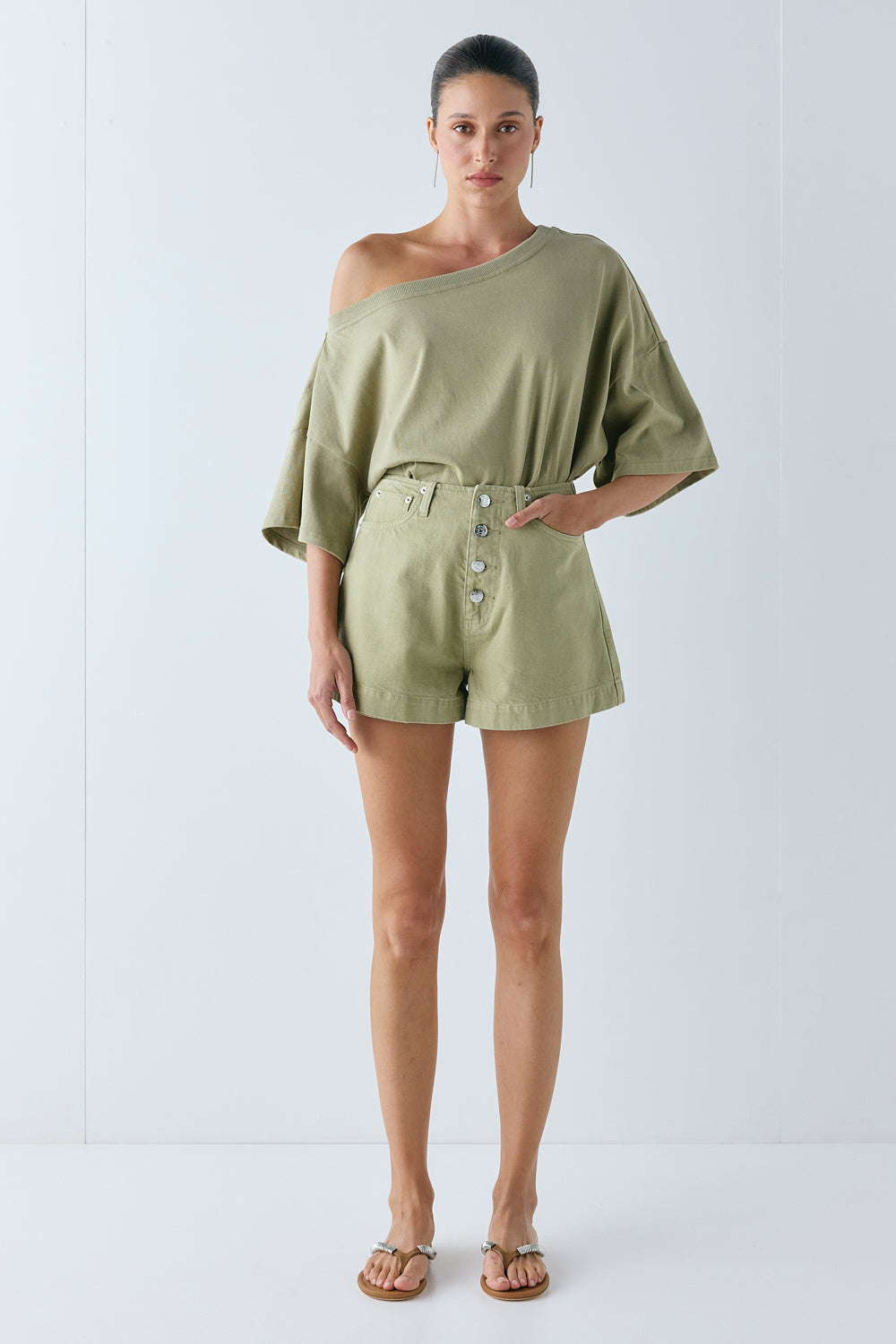 Sutton Shorts Olive 