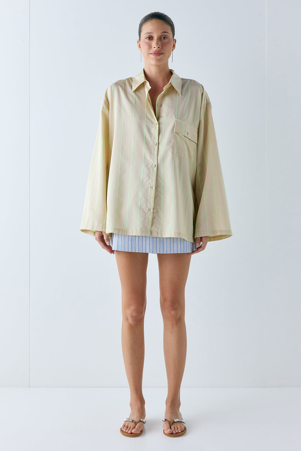 Vale Shirt Citrus Stripe