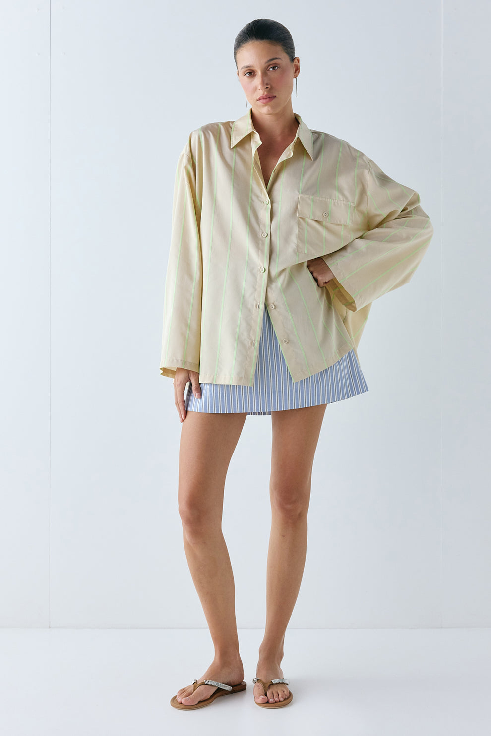 Vale Shirt Citrus Stripe