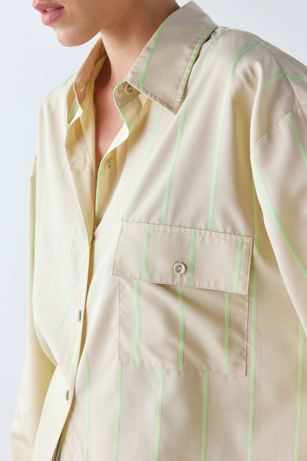 Vale Shirt Citrus Stripe