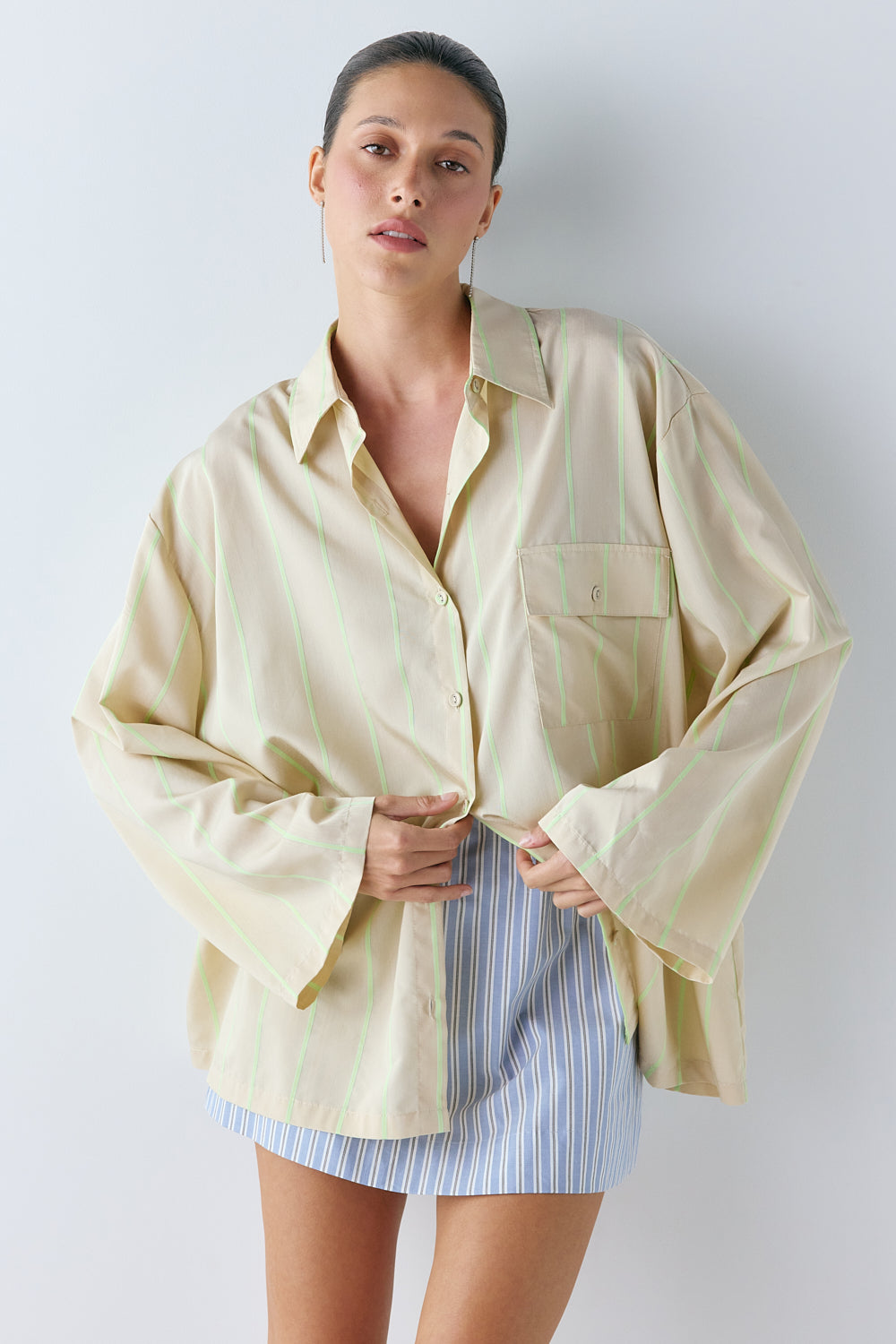 Vale Shirt Citrus Stripe