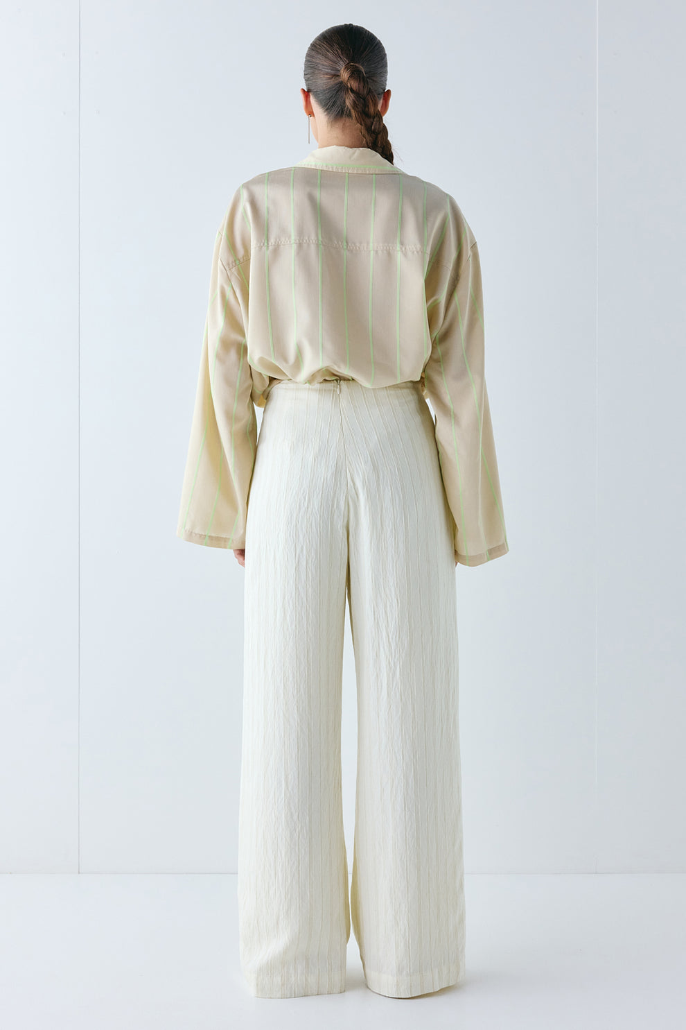 Rosalie Pants Cream Stripe