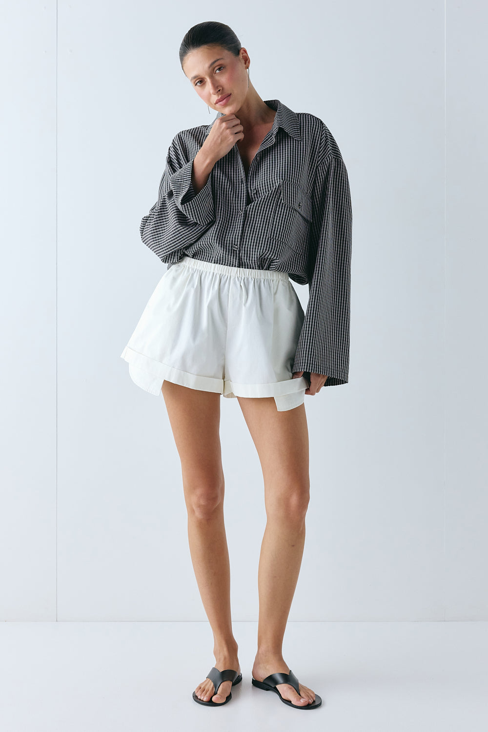 Verity Shorts Cream 