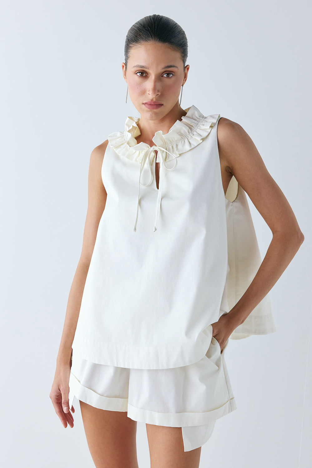 Verity Shorts Cream 