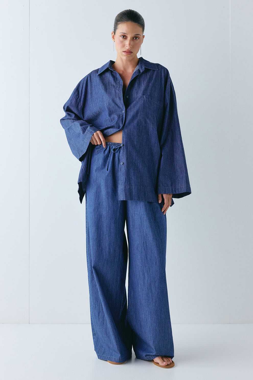 Miles Shirt Chambray 