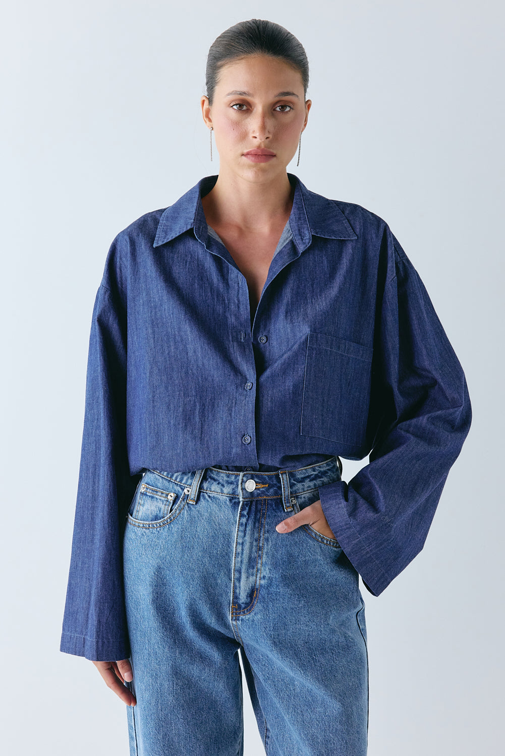 Miles Shirt Chambray 
