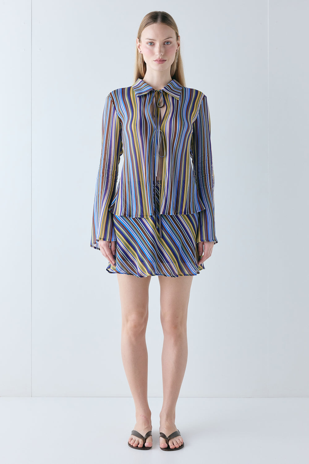 Lola Mini Skirt Stripe