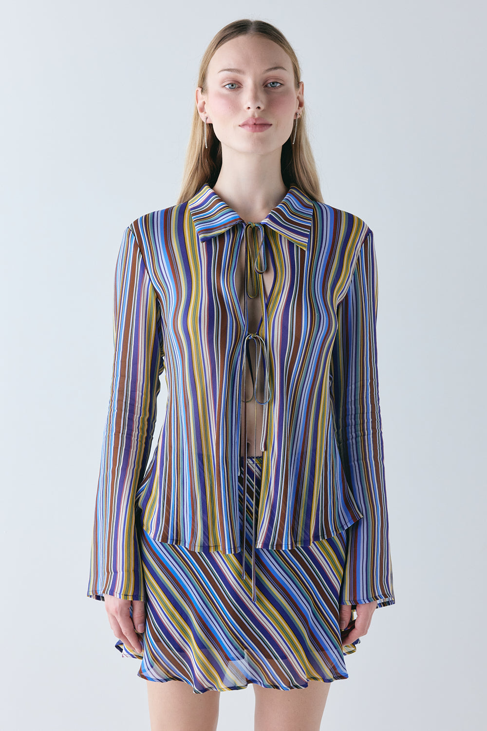 Lola Mini Skirt Stripe