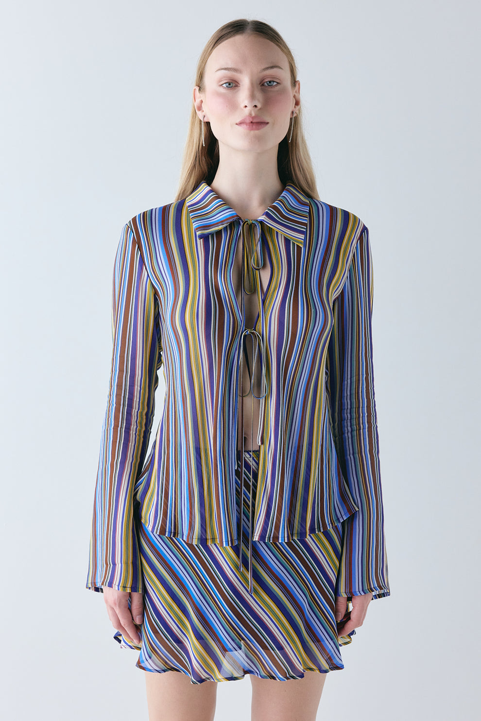 Lola Mini Skirt Stripe