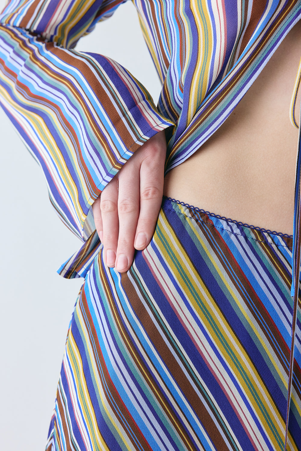 Lola Mini Skirt Stripe